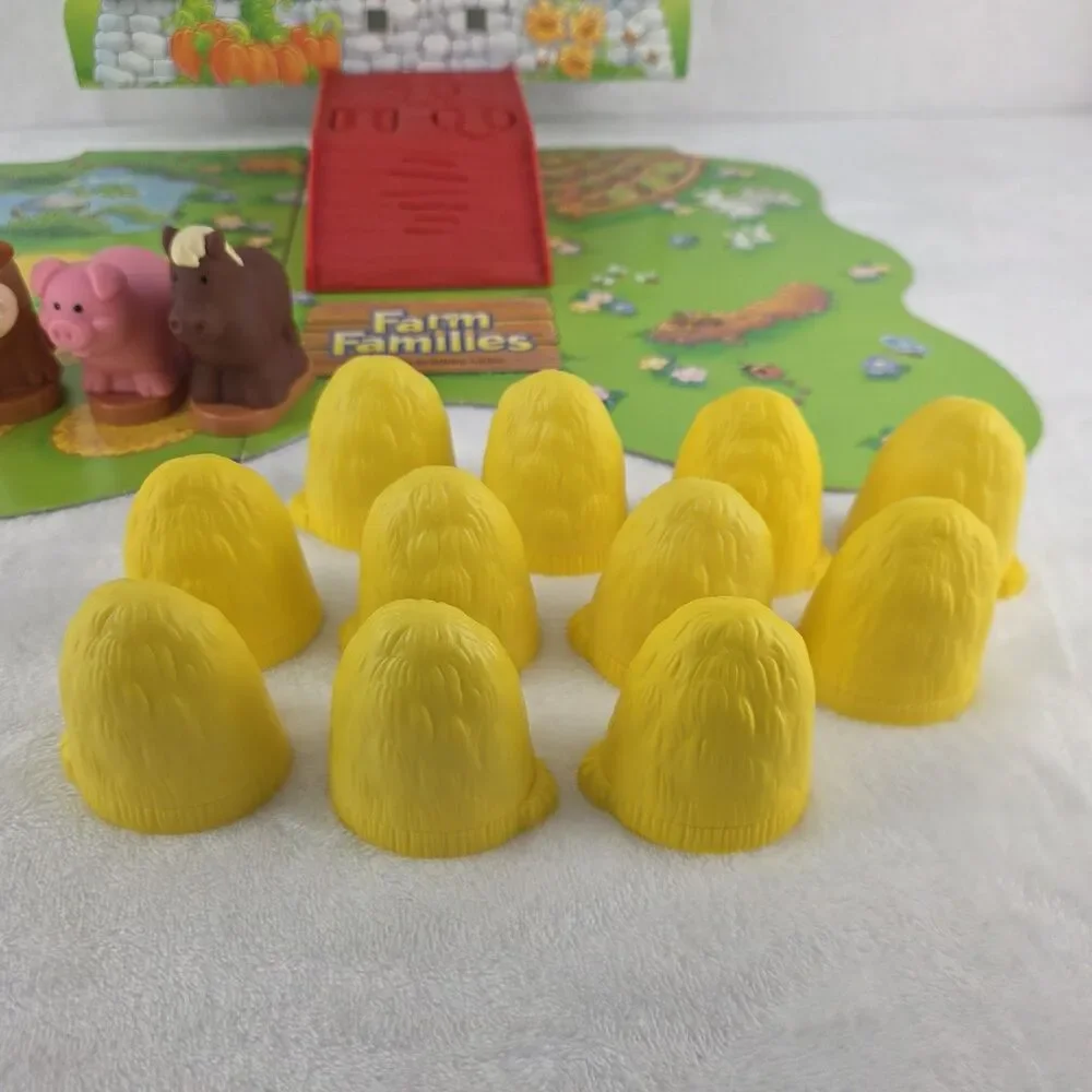 Vintage 1996 Milton Bradley Farm Families Electronic Match A Sound Game Complete
